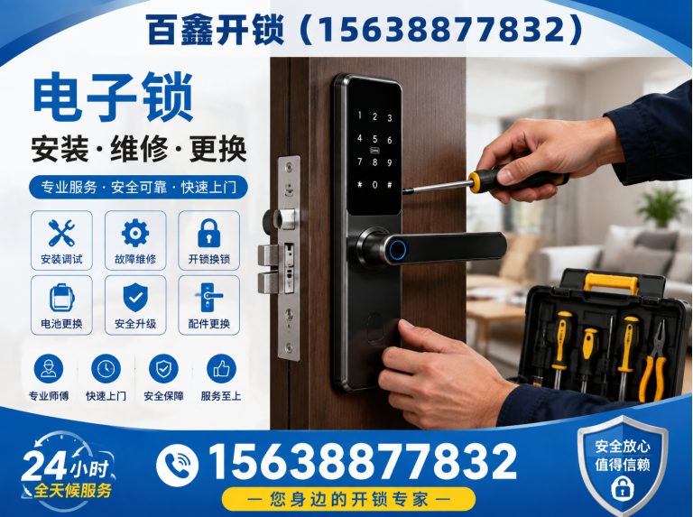 金水区百鑫开锁展示图